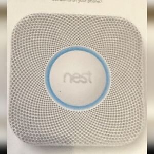 Nest Smart Fire Alarm And Carbon Monoxode Detector